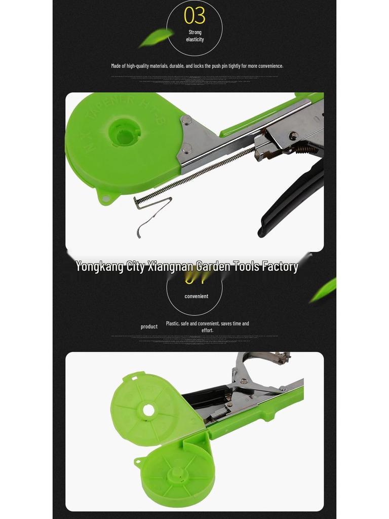 Машина для подвязки растений из марганцевой стали для лоз и деревьев