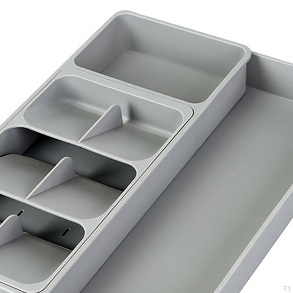 Silverware Organizer Flatware for Kitchen, Expandable Tray, Kitchen Utensil Tray