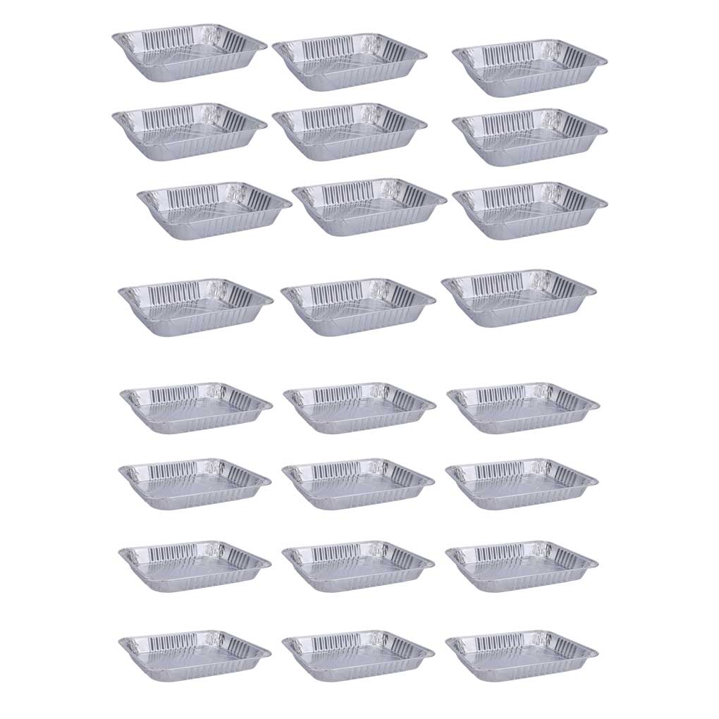 12 шт. одноразовых алюминиевых фольгированных пищевых контейнеров, прямоугольная упаковочная коробка, многоцелевые контейнеры для еды на вынос, для приготовления пищи в микроволновой печи