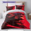 Gundam Bedding Set RX-78 Anime Duvet Cover Soft Polyester Comforter Twin Full Queen King -QJY