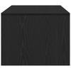 Coffee Table Black Oak Look 102 x 55 x 43.5 cm
