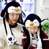 Cute Plush Penguin Ears Will Move Warm Hat Children'S Day Holiday Gift Girl Boy Wrapped Type Comfortable Cartoon Animals Hats