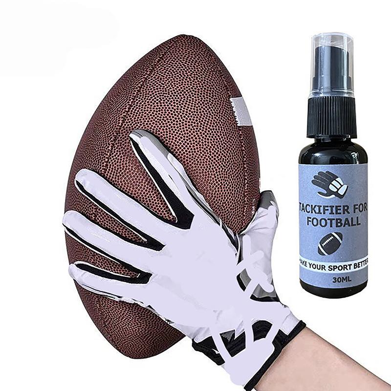 Rugby Football Grip Spray 30Ml Antiskid Goalkeeper Tackifier Spray Antiskid Tackifier Spray Extra Grip Soccer Goalie Gloves