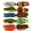 Bass Jigs Beard Fishing Lure Bass Pike Walleye Spinner Bait Buzzbait Silicone Thread Sea Fishing