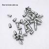 Mountain Bike Brake Cable End Cap Ferrules with O-Rings - Bicycle Mechanical Brake Accessories Set