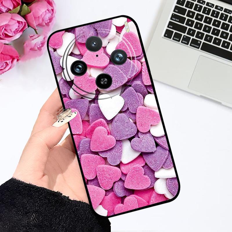 Чехол для Vivo X200 Pro mini 5G V2419A V2405DA Силиконовый ТПУ Чехол для Телефона Для VIVO X 200 Fundas X200Pro Милый Астронавт Сумки для Телефона
