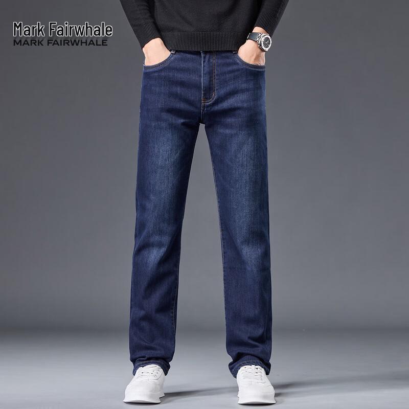 Мужские джинсы прямого кроя Mark Fairwhale с флисовой подкладкой