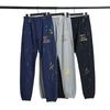Spring Autumn New Gallery Department Men Women's Couple Pants Loose Fit High Street Style Pants