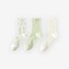 EAU CLAIR Lime Socks 3 Pack