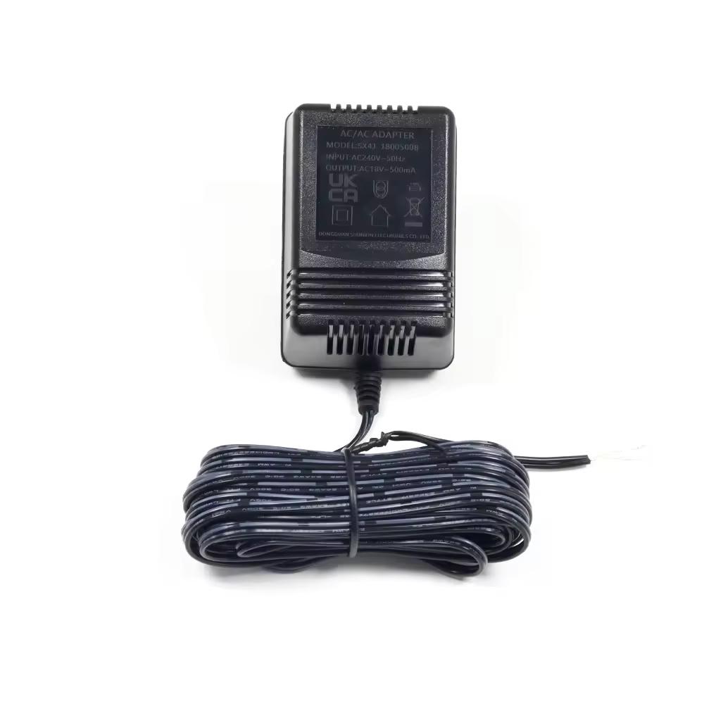16.4ft Long C Wire Power Supply Adapter Ring Video Doorbell Transformer 24V for Doorbells AC Output Type