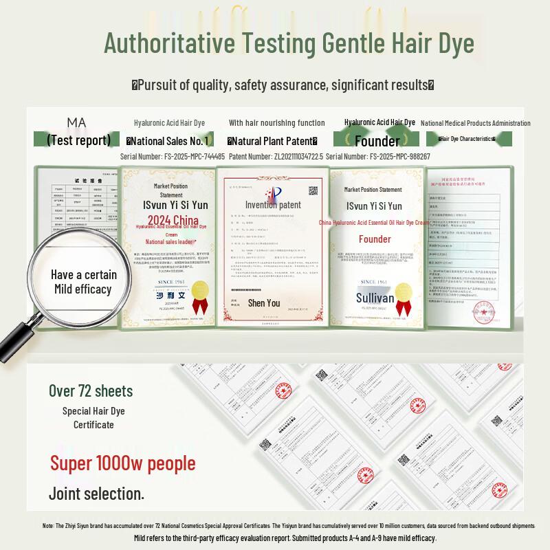Yisi Yun Natural Plant Hair Dye