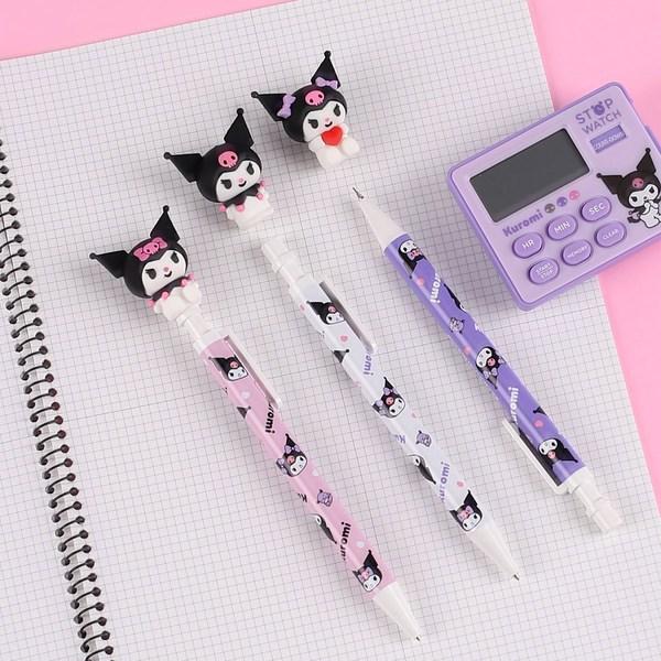 Sanrio Figure Sharp 3-piece Set Kuromi, Random Delivery, 1 Set