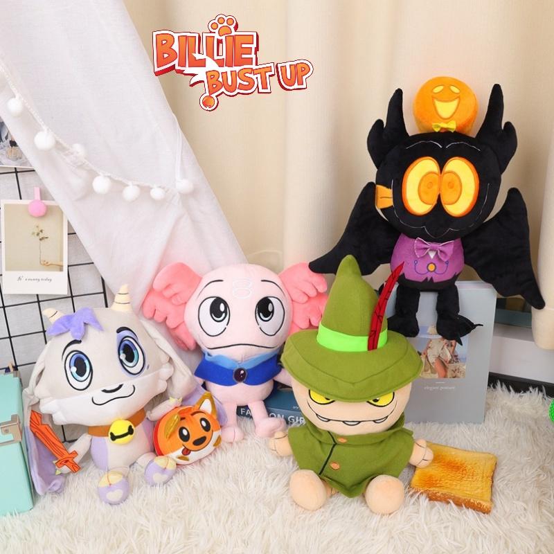 Cute Billie Bust Up Goat Plush Toy Short Plush Material Customizable Design 220g 32cm