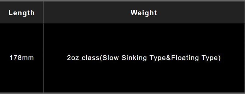 Gan Craft Jointed Claw 178 Floating Jointed Lure GAN-45 (5968)