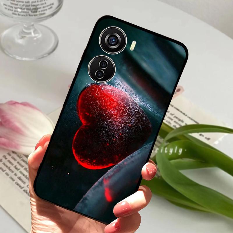 Чехол для ZTE Axon 40 Lite 4G, силиконовый, противоударный, мягкий ТПУ, чехол для телефона для ZTE Axon 40 Lite Funda 40Lite Axon40 Lite Capa, мультяшный
