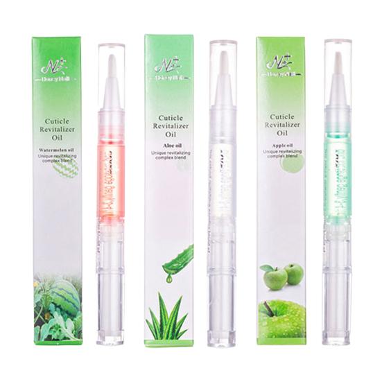 Набор из 3 ручек для питания ногтей, для восстановления потрескавшейся кутикулы, увлажнения кожи, устранения сухости, простой в использовании масляной кисти для УФ-акрилового искусственного натурального маникюра