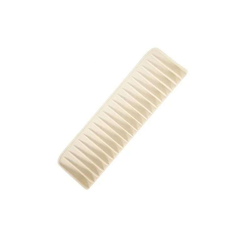 Silicone Drain Mat Anti Slip Sink Tray Dish Drying Cushion Countertop Mat Kitchen Utensil Protection Guide Rack Kitchen Supplies