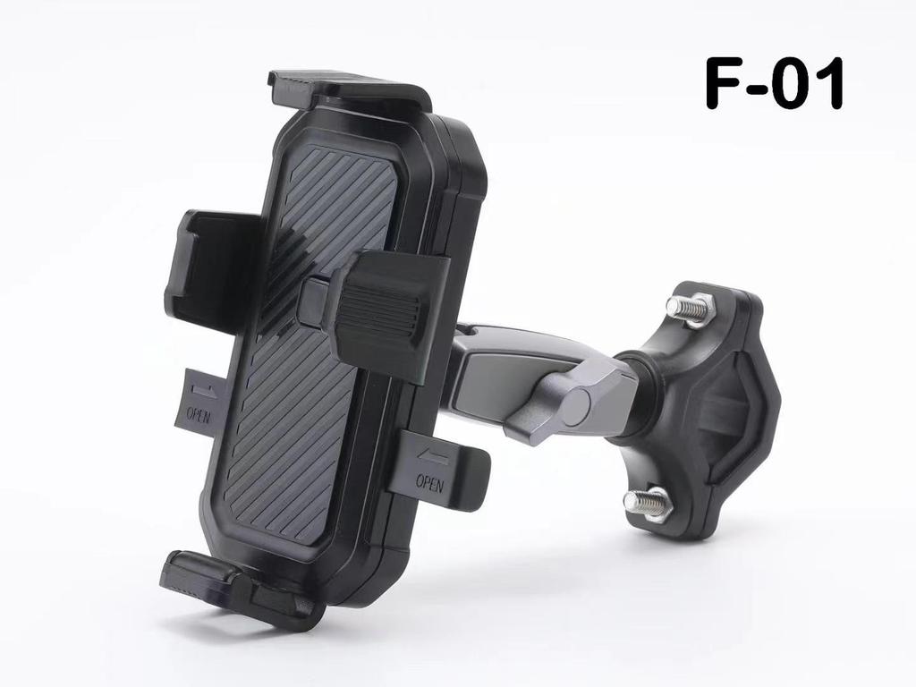 Велосипедное крепление для телефона серии F: Кронштейн для руля и зеркала для велосипедов и мотоциклов