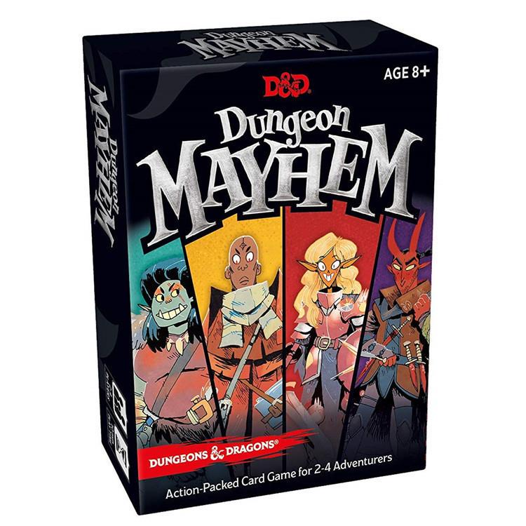 Смешной Dungeon Mayhem Базовая и Расширенная версия Настольные стратегические игры Карта