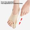 Bunion Corrector with Fastener Tape Super Soft High Elastic Breathable Adjustable Pain Relief Bunion Splint Toe Alignment Brace