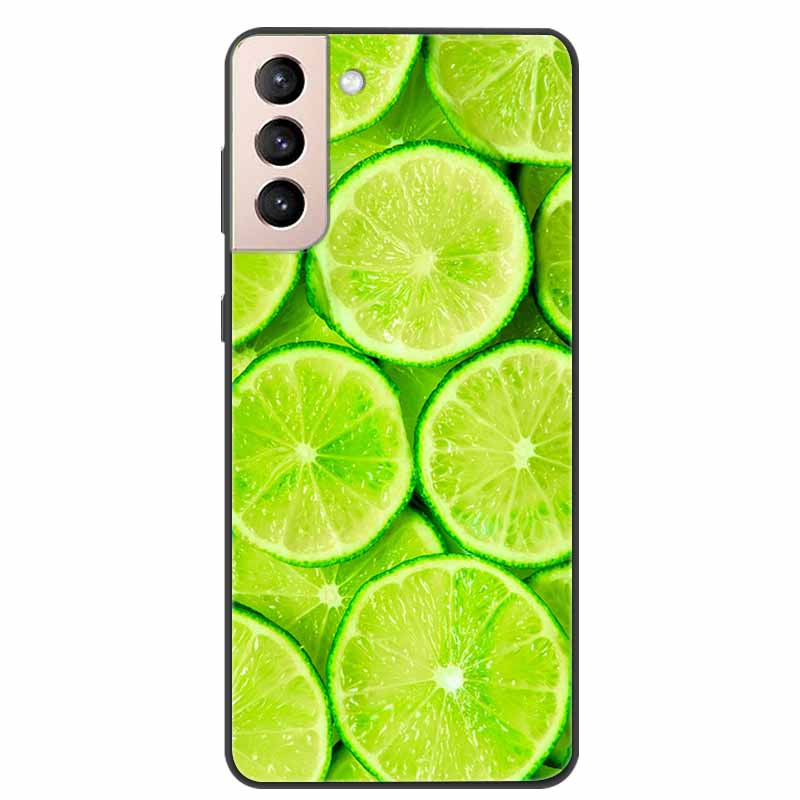 Для Samsung Galaxy S21 FE 5G чехол с мультяшной росписью, мягкие чехлы из ТПУ для телефонов Galaxy S21FE S 21 FE, силиконовая задняя крышка, милый чехол