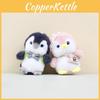 Cute Cartoon Penguin Plush Keychain Soft Pp Cotton Stuffed Animal Accessory