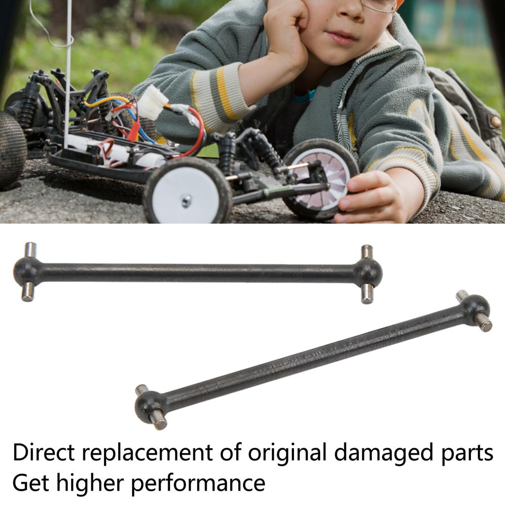 RC Drive Shaft Front Rear Steel Upgrade Part RC Car Dogbone for BONZAI Jubatus for Intrepid 1/16 Off Road Vehicle