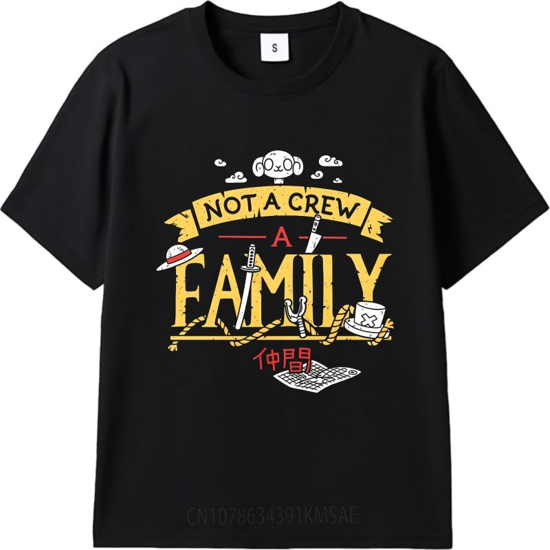 Retro For Her Summer tshirt Not A Crew A Family Short Sleeve Travel Crew Neck Man Tshirt Fashion Funny Tshirts For Men