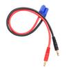 Головка типа «банан» 4,0 мм к разъему EC5, силиконовый провод 12AWG, 36,3 см для зарядного устройства B6 Lipo