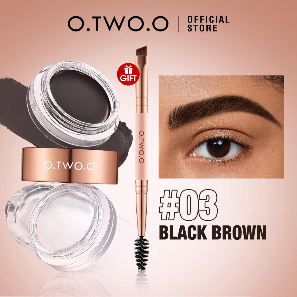 O.TWO.O Long-lasting Volumizing Eyebrow Wax Tint - Natural Shaping, Non-fading SC069.
