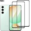 Screen Protector - Booling - for Samsung Galaxy S24 FE - Tempered Glass - Pack of 2 - Anti-Scratch