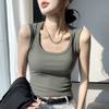 New Style Small Vest Sling Inner Sleeveless Top Women's Summer Outer Wear Short Base Shirt T-shirt