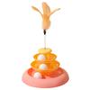 Игрушка для кошек с перьями на трассе Кошачья башня Игрушка для взаимодействия с кошками Игрушка для дома Игрушка от скуки для кошек Игрушка для снятия стресса у кошек