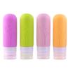 4 шт., 90 мл, набор многоразовых бутылок для путешествий, лосьон, шампунь, гель для душа, тюбик для розлива косметики, пустой контейнер для жидкости, портативный инструмент