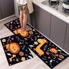 Fashionable Simple Nordic Style Kitchen Floor Mat Household Carpet Long Strip Door Mat Modern Home Decor 
