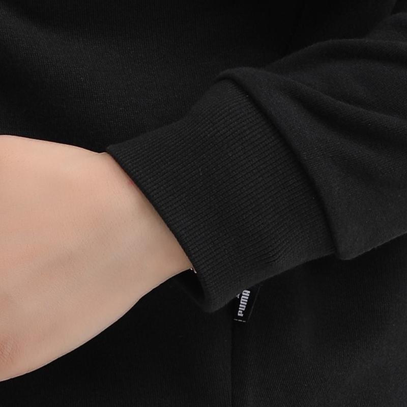 Puma Essential Gold Label Logo Hoodie Women Hoodie Black 586922-56