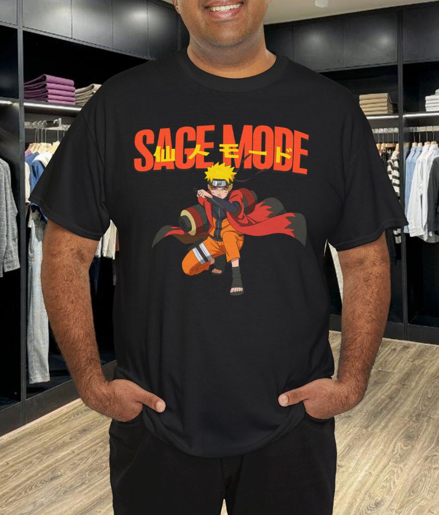 Mode Anime Graphic Ninja Warrior Unisex T-Shirt