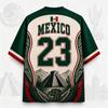 2026 New Mexico Flag Mesh Jersey Aztec Mayan Heritage Sports Top for Men Women Kids - Breathable National Pride Clothing