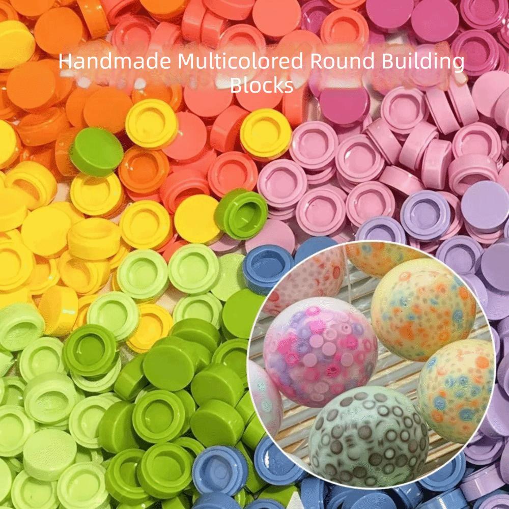 50g Small DIY Squishy Bobo Ball Beads Squeeze Toy Stuffing Building Blocks Kids Adult