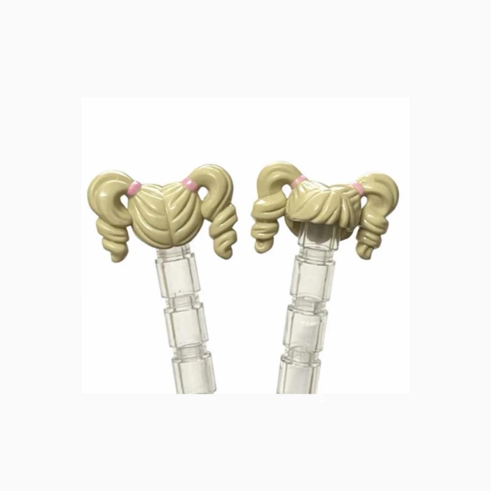 City Building Blocks Body Character Clothing Accessories Helmet Hat Colorful Hair Hairstyle Mini Brick Compatible Toy Gift X040