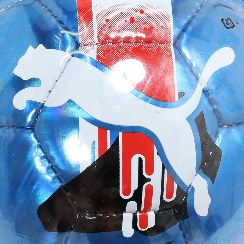 PUMA Orbita 5 Soccer Unisex Ignite Size 084575 Ball, HS, Blue/Black, 4,