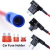 3X 12V Car Blade Fuse Holder Add A Circuit TAP Adapter Micro Mini Standard ATM APM Auto Fuses 10 AMP Car Truck Van SUV Fuse Wire