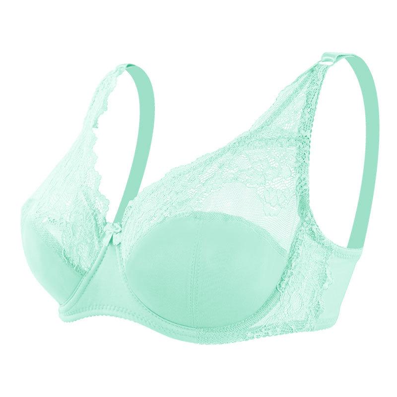 Сексуальный дышащий бюстгальтер на косточках с подтягиванием сзади, кружевной бюстгальтер с бантом