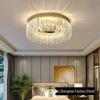 2025 Modern Crystal Ceiling Light for Master Bedroom, Living Room & Dining Room - Minimalist Luxury Design for Young Adults