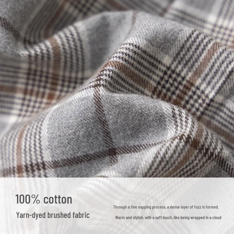 Koala Bibi Kids' Plaid Brushed Cotton Shirt