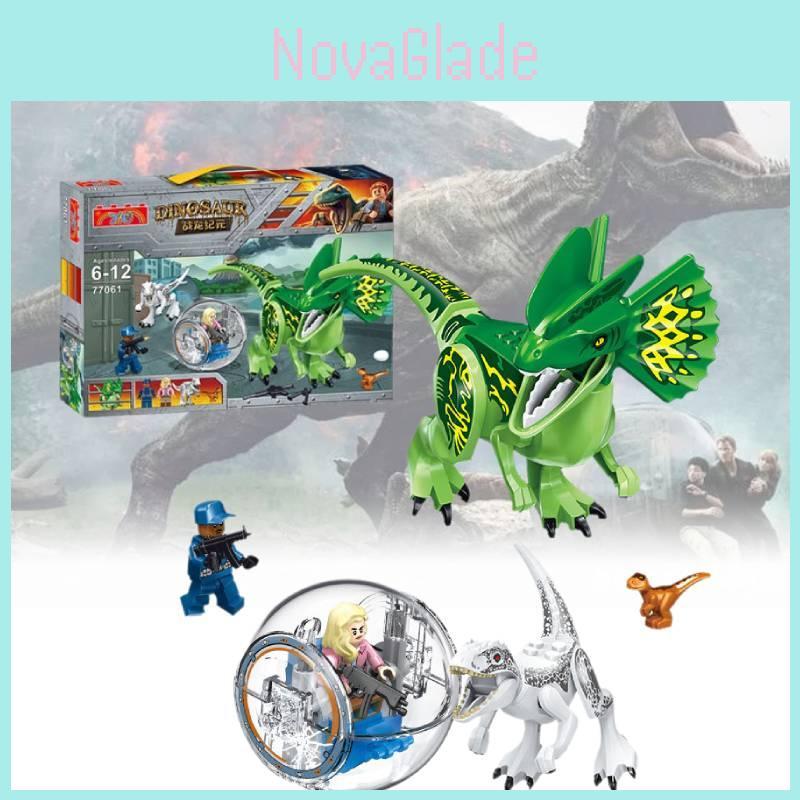 Exciting Jurassic Dinosaur Building Block Set Enhances Creativity And Problem Solving Skills