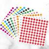 100Sheets 10mm Consecutive Number Stickers Nail Polish Color Sorting Stickers  Nail Salon