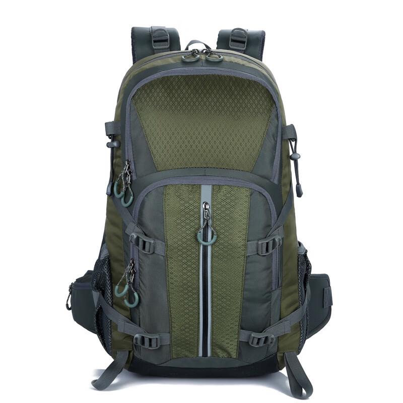 JinXun 45L Lightweight Reflective Hiking & Travel Backpack