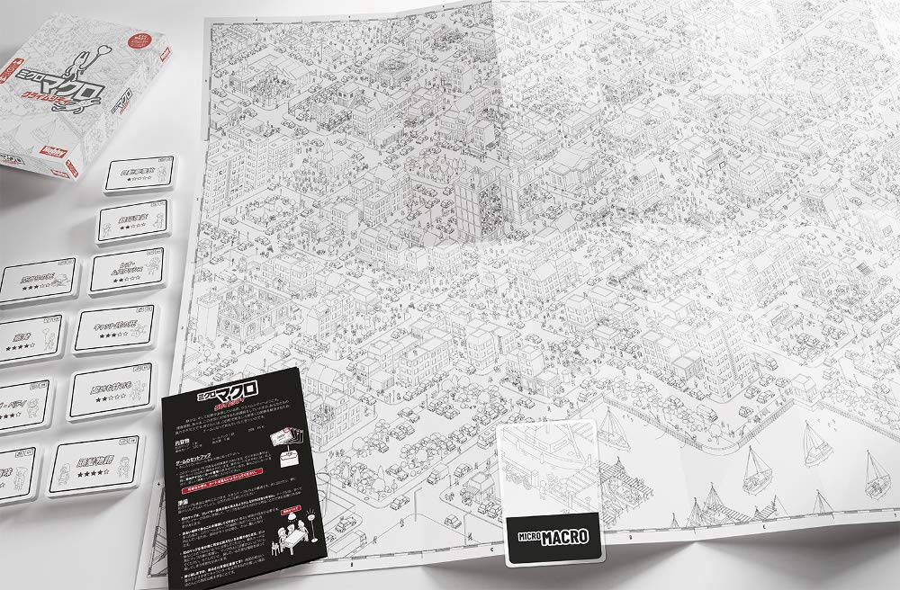 Настольная игра Micro Macro Crime City японская версия