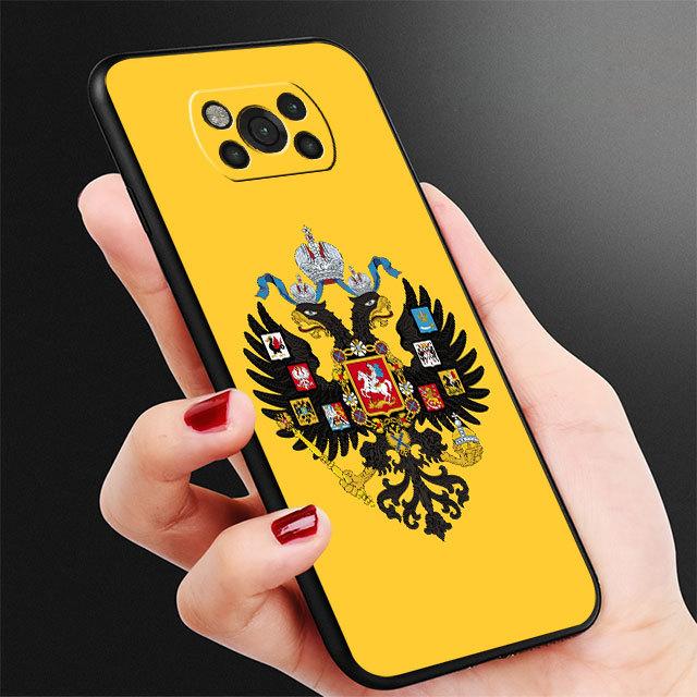 Чехол с гербом России и флагом России для Samsung Galaxy M12 M13 M52 M23 M32 5g M51 M30s M31 M33 M22 M31s M01, силиконовый чехол из ТПУ